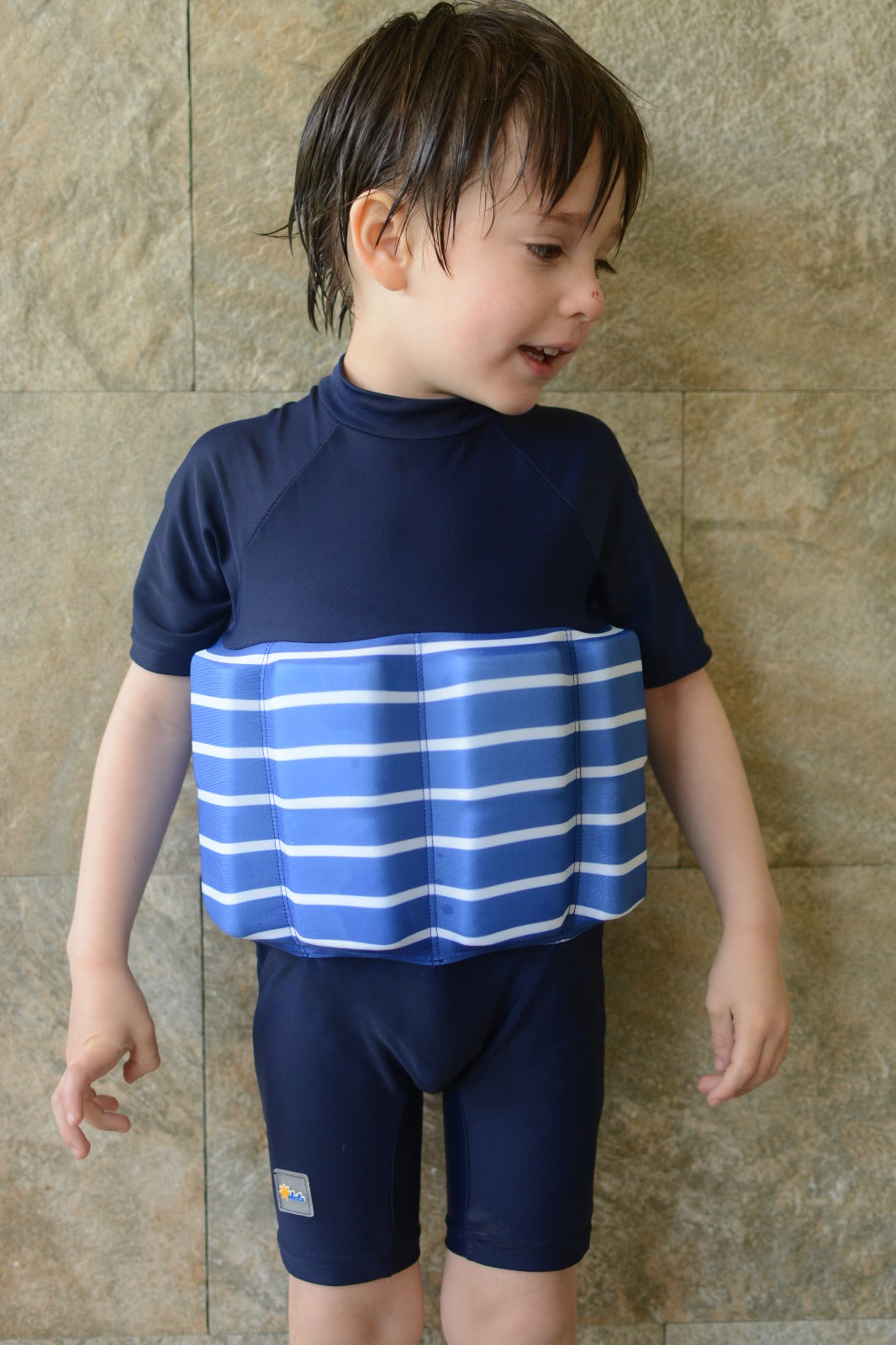 🐠Traje de baño flotador - Azzurro,🐠